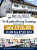 Betten Beer Verkaufsoffener Sonntag am 17.05.2026 von 13:00 Uhr bis 17:00 Uhr